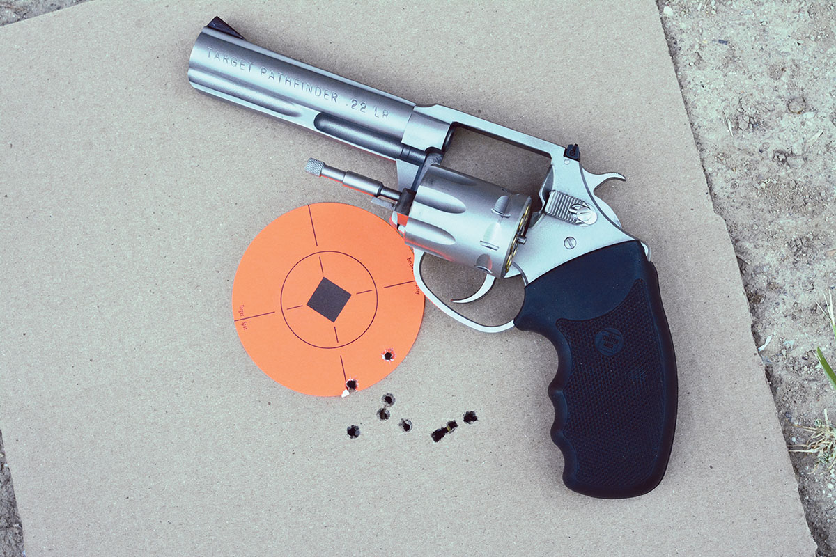 The Target Pathfinder produced respectable accuracy at 20 yards.